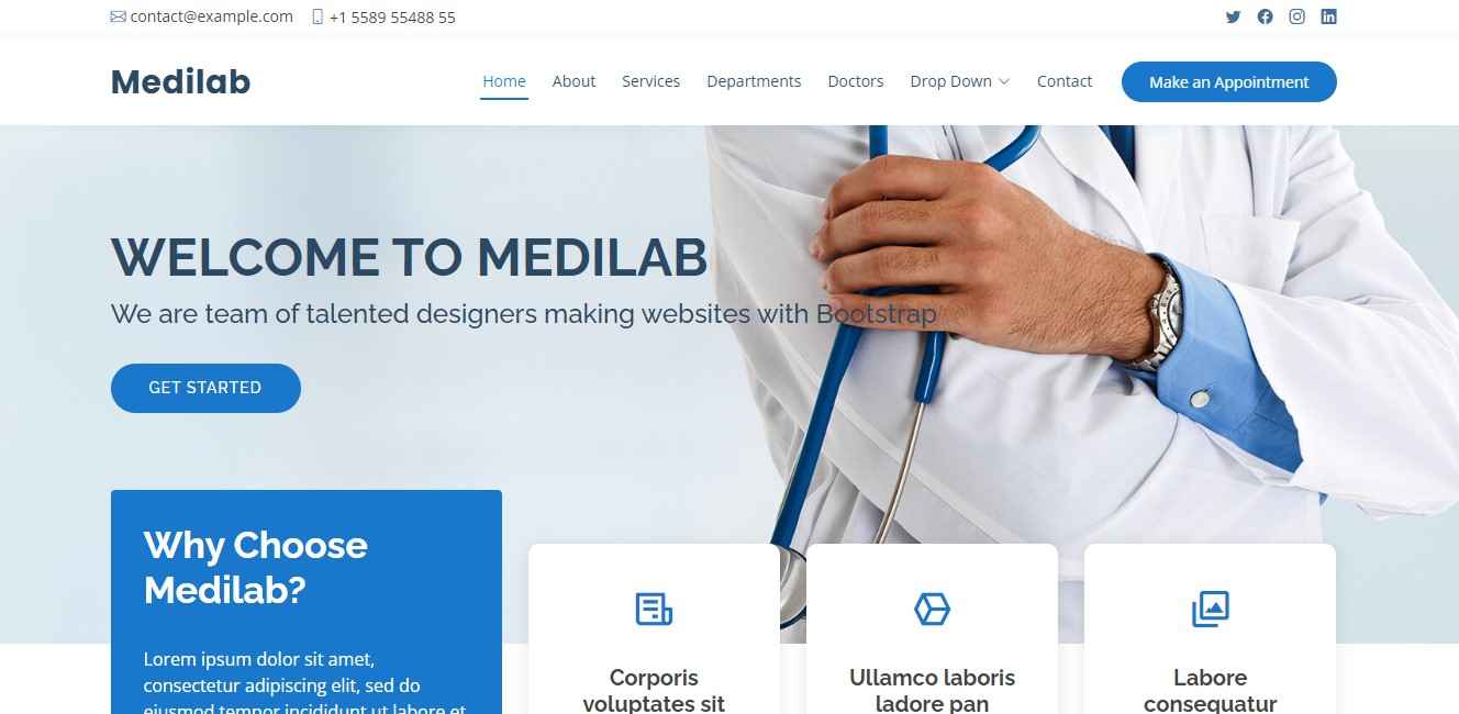 ONLINE MEDICAL MANAGEMENT SOFTWARE WITH ADMIN PANEL AND COMPLETE HEALTHCARE SOLUTIONS