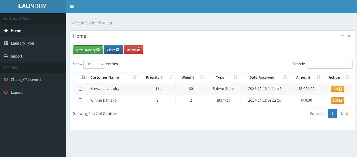 LAUNDRY MANAGEMENT SOFTWARE FOR DRY CLEANERS & LAUNDRY SHOPS